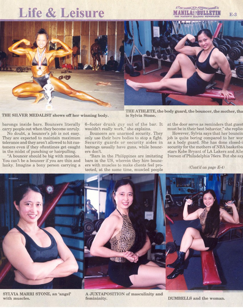 Sylvia Marri Stone Filipina Bodybuilding Pioneer icon 